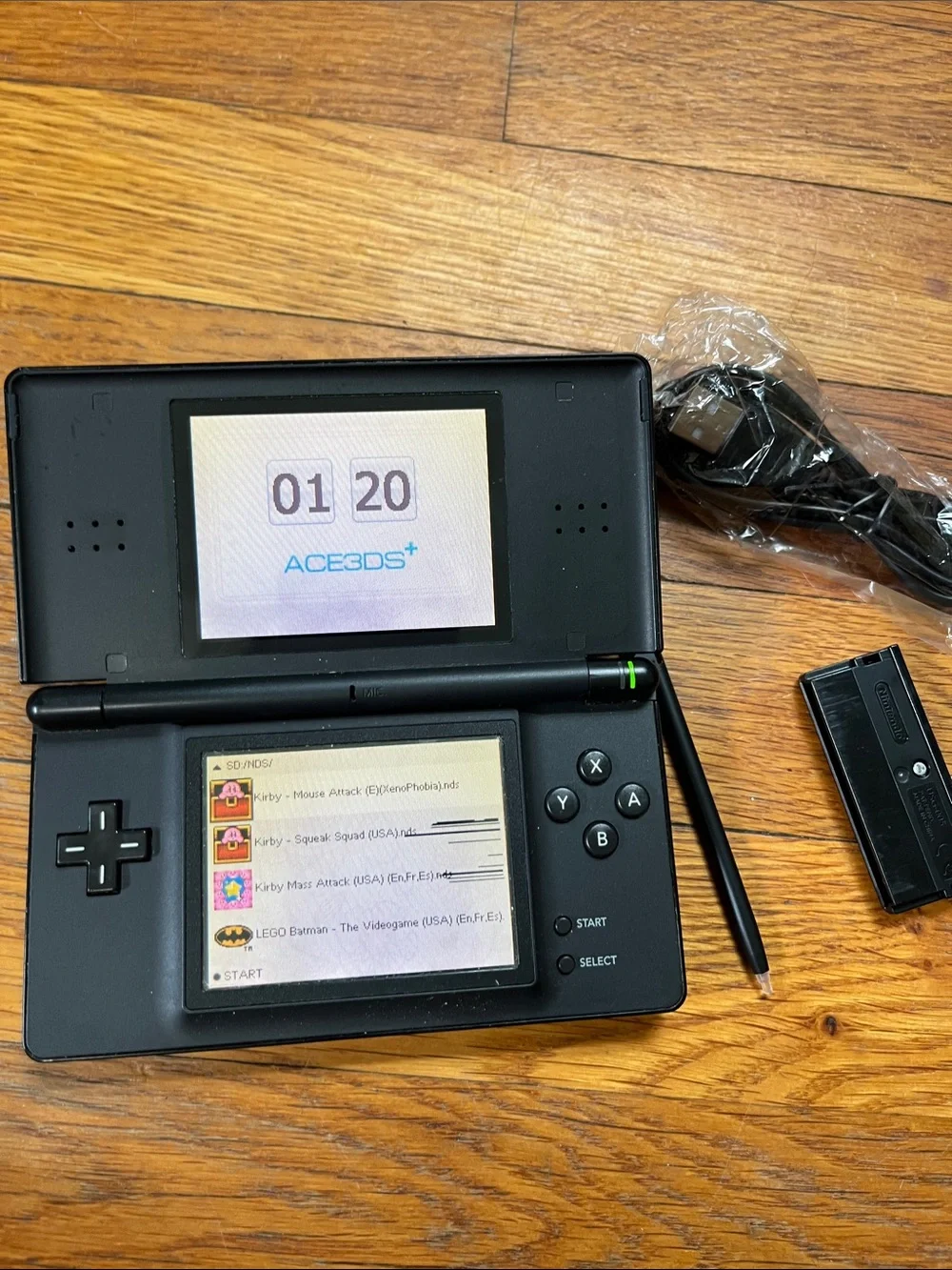 Nintendo DS Lite Handheld Console Pokémon black white Mario Zelda Kirby